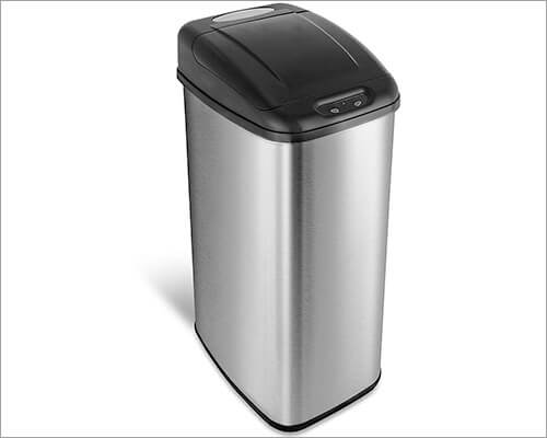 NINESTARS Motion Sensor Trash Can