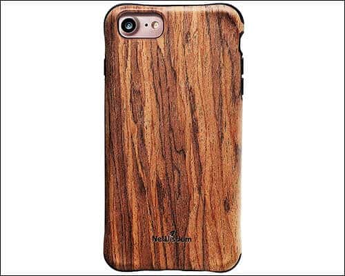 NeWisdom Wooden Case for iPhone 8