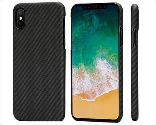 Pitaka iPhone X Wireless Charing Support Case