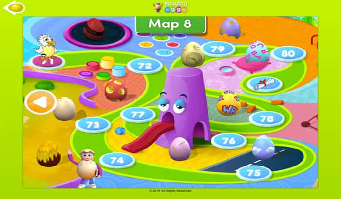 Reading Eggs PreSchool iPhone and iPad Game Screenshot