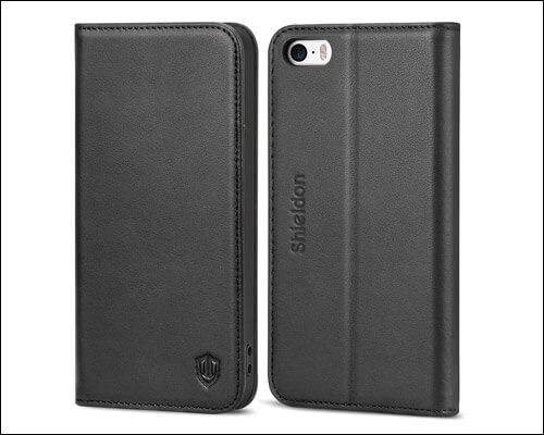 SHIELDON iPhone SE Wallet Case