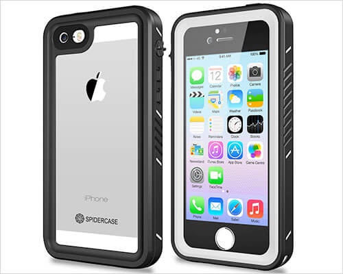 SPIDERCASE iPhone SE Waterproof Case