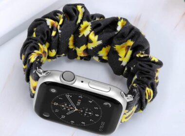 Scrunchie apple watch bands