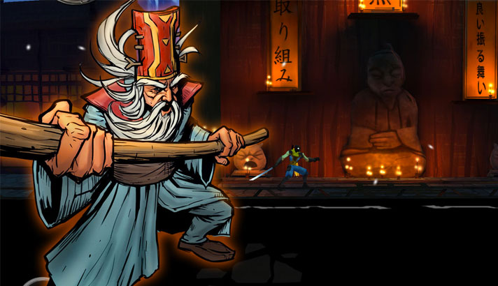 Shadow Blade iPhone and iPad Ninja Game Screenshot