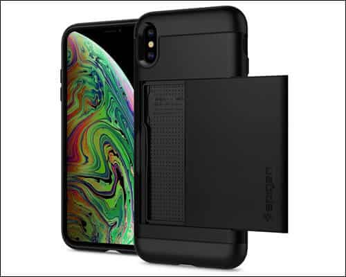 Spigen iPhone Xs Max Card Holder Case