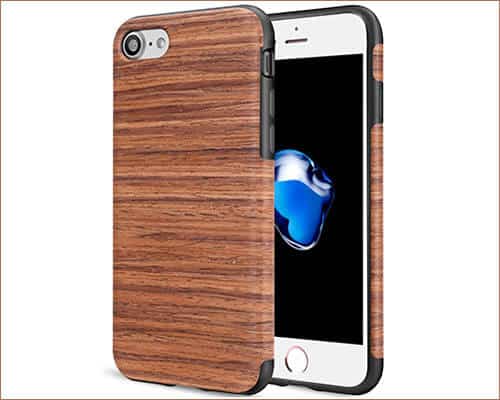 TENDLIN Wooden Case for iPhone 8