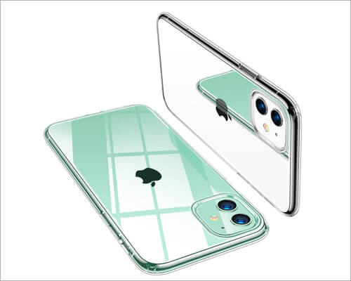 TORRAS iPhone 11 Crystal Clear Silicone Case