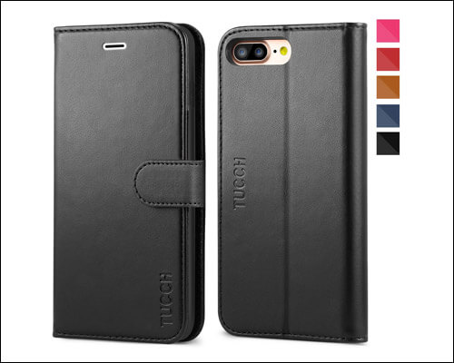 TUCCH iPhone 8 Plus Folio Case