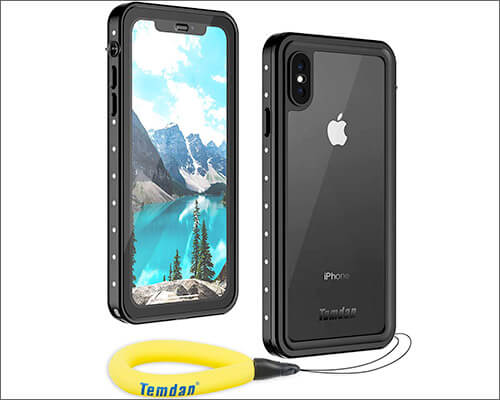 Temdan iPhone Xs Max Waterproof Case