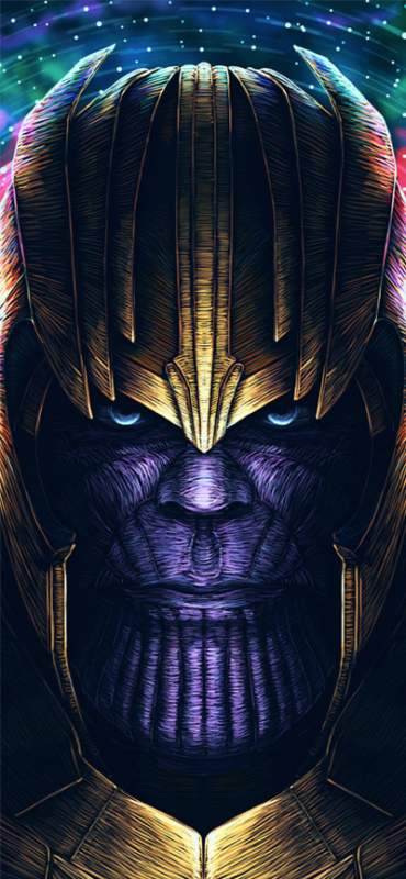 Thanos Artworks iPhone Wallpaper