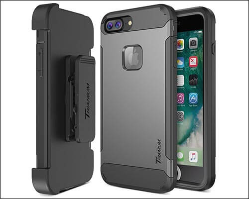 Trianium iPhone 8 Plus Holster Belt Clip Case