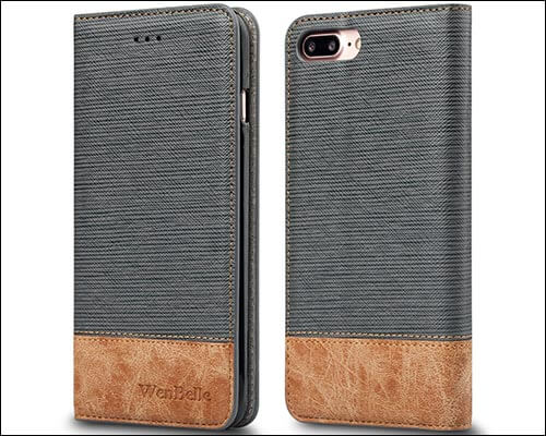 WenBelle iPhone 8 Plus Folio Case