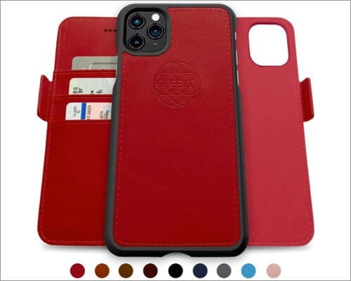 dreem fibonacci 2-in-1 wallet case for iphone 11 pro max