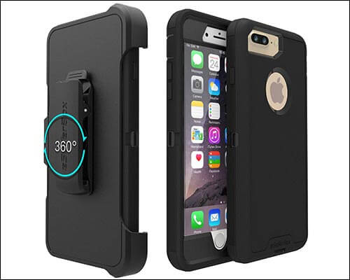 eSellerBox iPhone 8 Plus Belt Clip Case