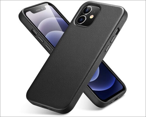 ESR Metro Premium Leather Cover for iPhone 12 Mini