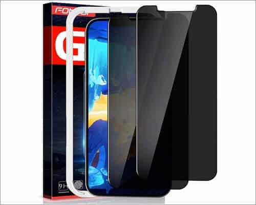 Fotbor Privacy Screen Protector for iPhone 12 Pro Max
