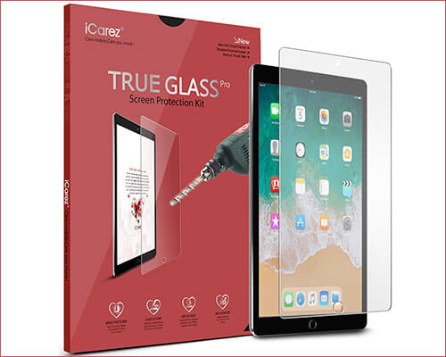 iCarez Tempered Glass Screen Protector for 10.5-inch iPad Air
