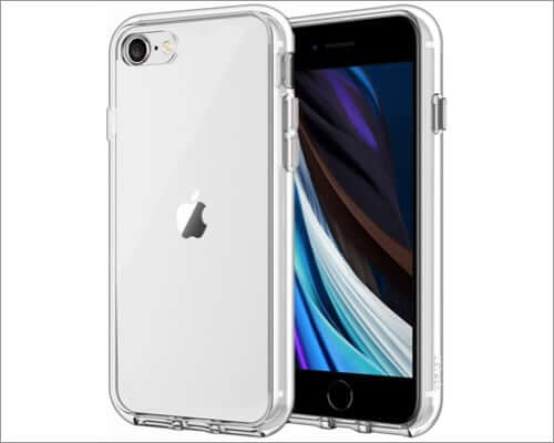 jetech iphone se 2020 clear case