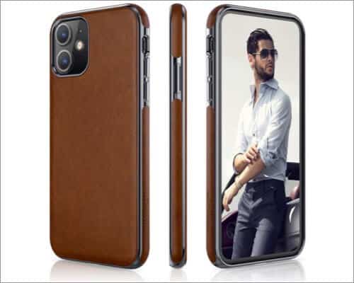 lohasic iphone 11 leather case