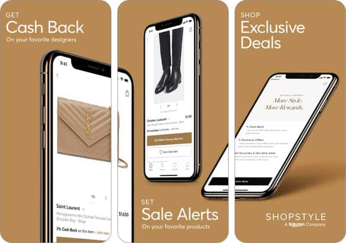 shopstyle iphone and ipad fashion app screenshot
