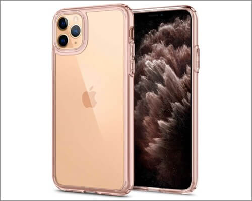 spigen slim fit clear case for iphone 11 pro