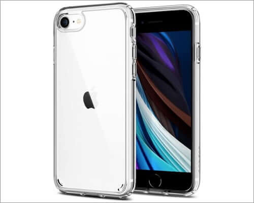 spigen ultra hybrid iphone se 2020 clear case