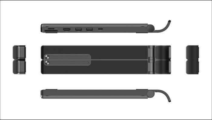 The Minimal Structure of UGREEN X-Kit Hub Stand