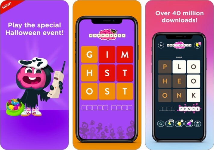 WordBrain iPhone and iPad Game Screenshot