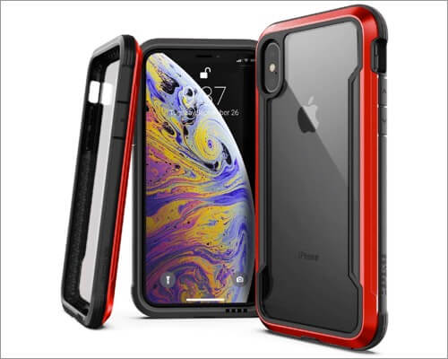 x doria defense shield rugged case for iphone xr