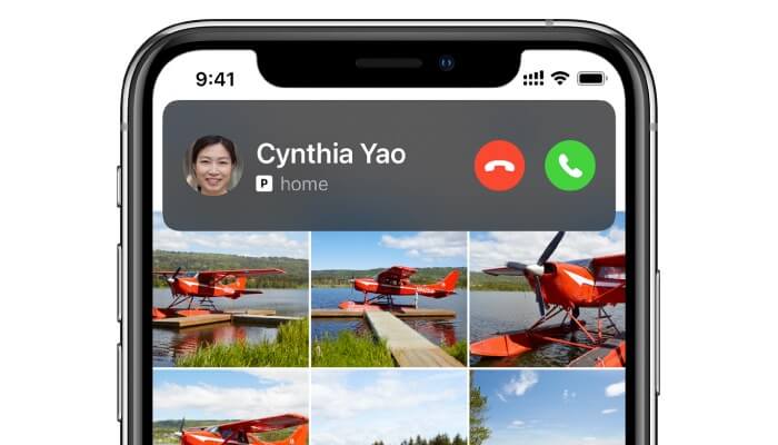 Compact iPhone Call Interface in iOS 14