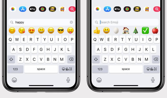 Emoji Search Feature in iOS 14 on iPhone