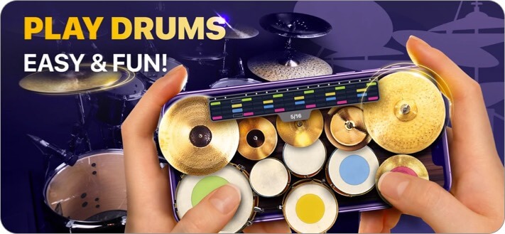 go drums learning app screenshot