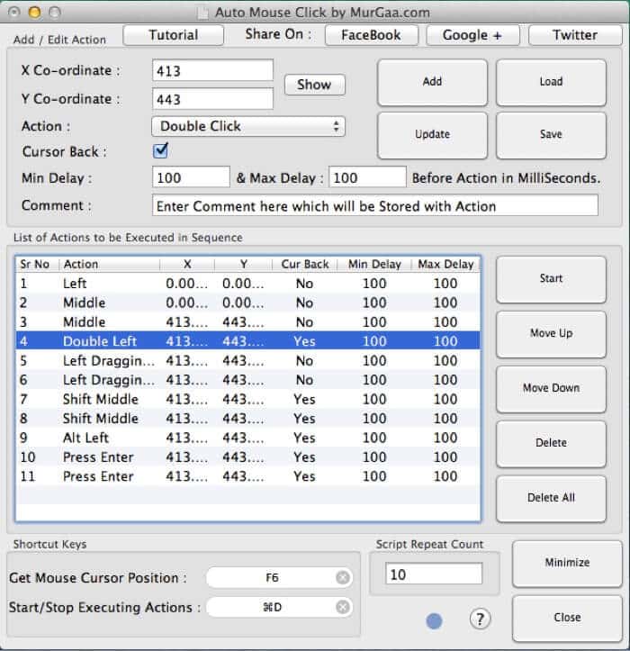 Murgaa Macro Recorder fo macOS