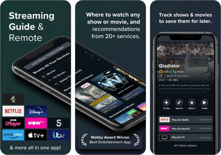 Reelgood iPhone app to track movies and TV shows