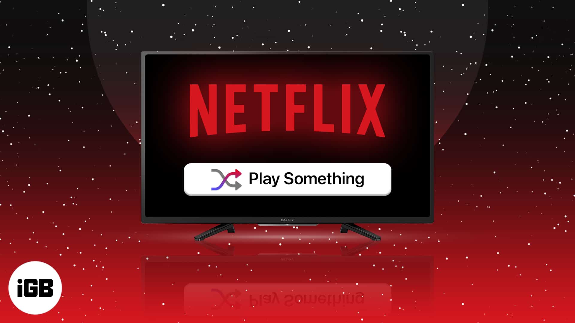 How to use netflix play something