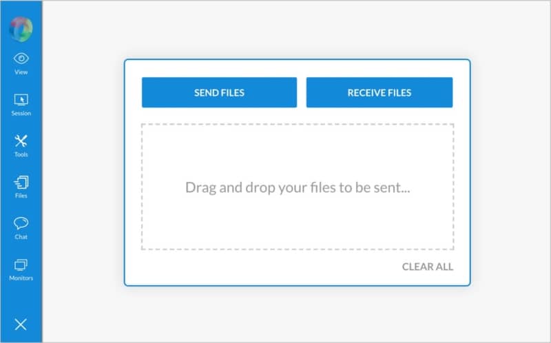 File transfer in Zoho Assist