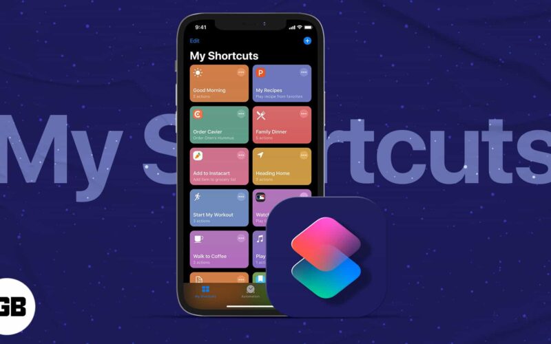 How to use shortcuts app on iphone and ipad