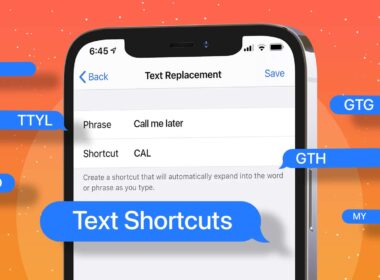 How to use text shortcuts on iphone and ipad