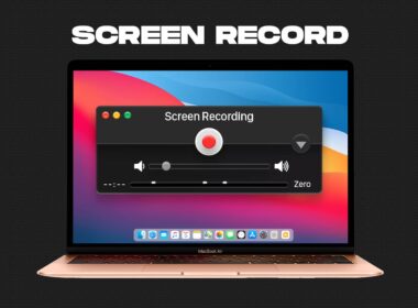 How to screen record on mac