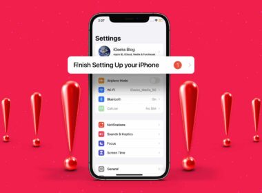 How to get rid of the ‘finish setting up your iphone prompt