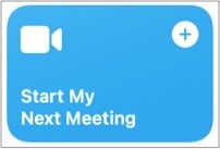 Start My Next Meeting macOS shortcut for Zoom lovers