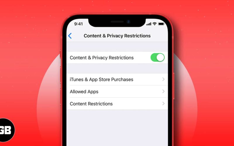 How to restrict cellular data on iphone and ipad