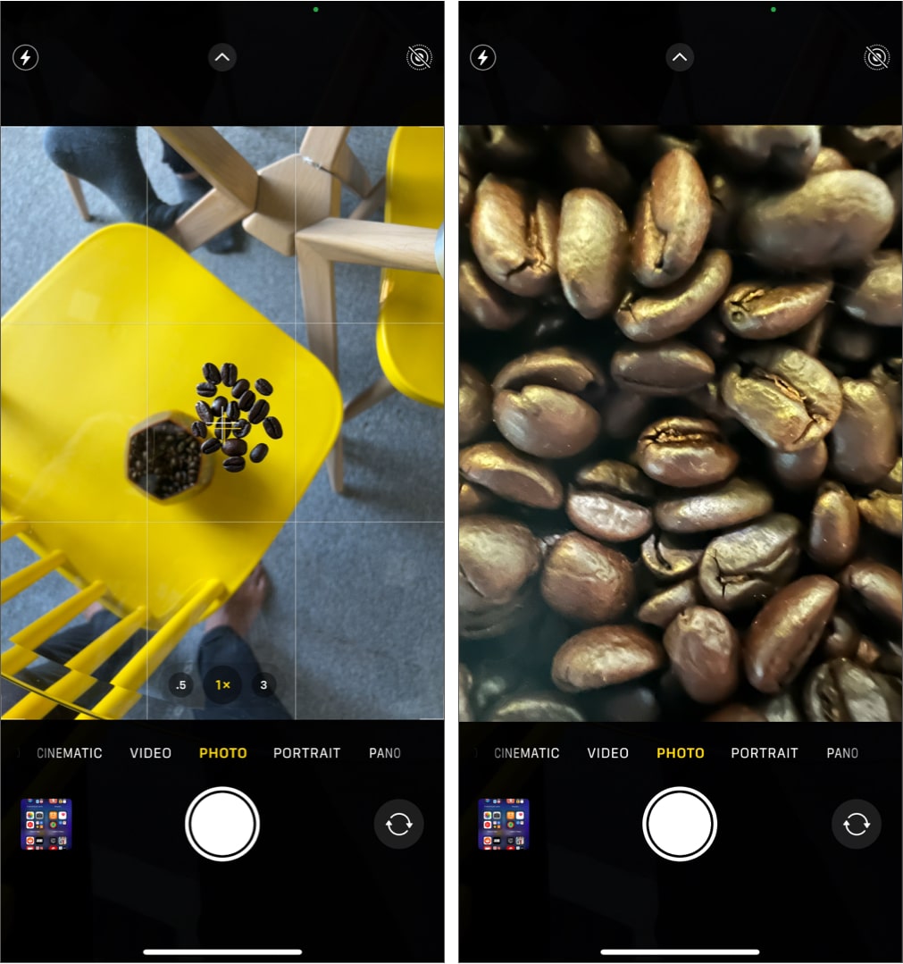 Take macro photos and videos on iPhone 13 Pro