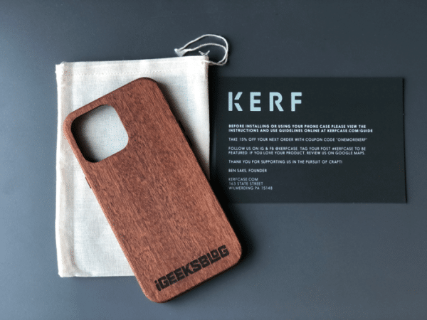 kerf wooden cases packaging