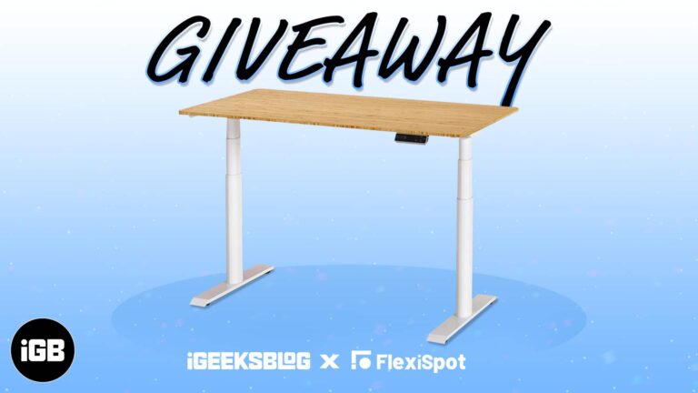 Flexi spot kana pro bamboo standing desk review giveaway