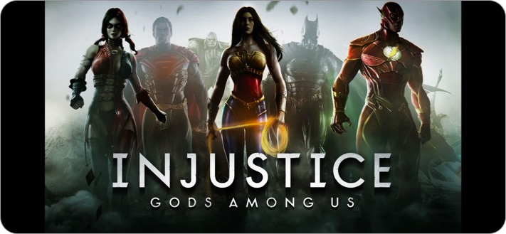Injustice fighting game for iPhone and iPad