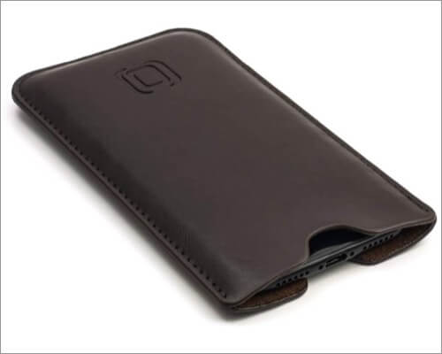 dockem executive sleeve for iphone xr