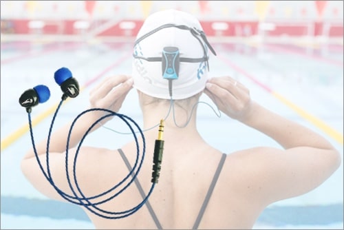 H2O Audio Surge S+ waterproof headphone