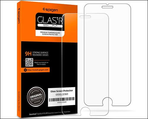 Spigen iPhone 8 Plus Tempered Glass Screen Protector