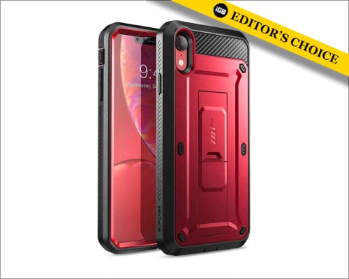 Supcase iPhone XR unicorn holster case